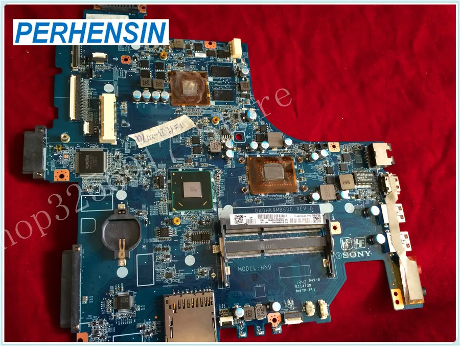 Для Sony для Vaio SVF15 SVF152 SVF1521C6EW материнская плата ноутбука A1945024A DA0HK9MB6D0 Pentium 2117U HM70 GeForce