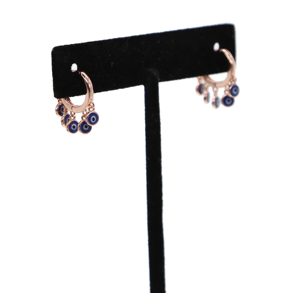 Aretes Aros Mujer Oreja Lates дизайн эмалированные Серьги для глаз крошечный злой капелькой серьги-кольца для женщин ювелирные изделия Элегантная мода