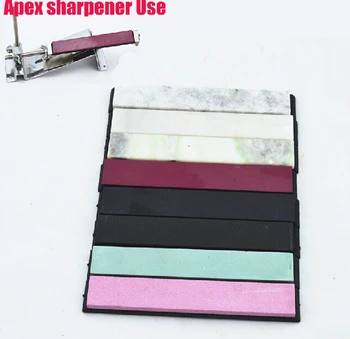 

8 pieces whetstone for sharpening Apex sharpener ruixin 150*20*5mm