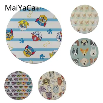 

MaiYaCa Striped Puppy Head Gamer Speed Mice Retail Small Rubber Mousepad Size for 22x22x0.2cm Gaming Mousepads