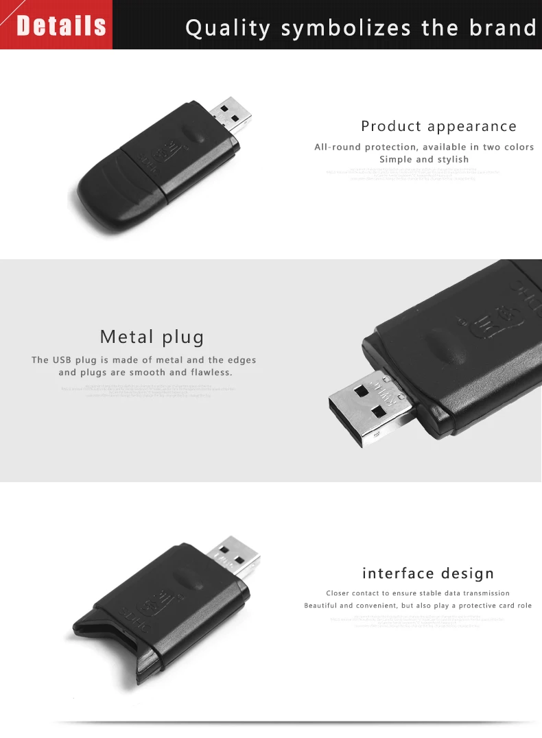 Кавау USB 2,0 C299 card reader карты памяти SD MMC один разъем карты Поддержка до 64 Гб один card reader для компьютера