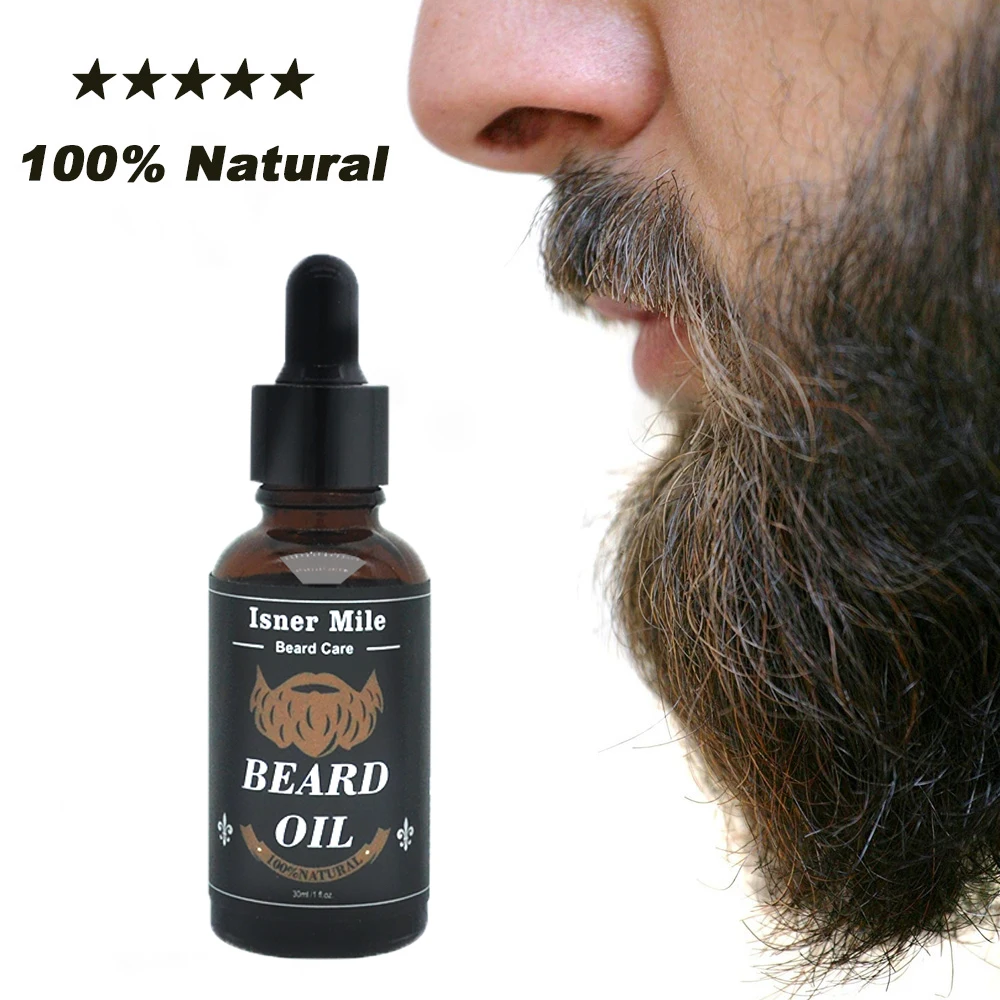 Isner Mile Natural Beard Growth Essential Oil Gentle Nourishing Care Moustache Oil Easy Smoothing Nutrition Moustache Care 30ml Aliexpress