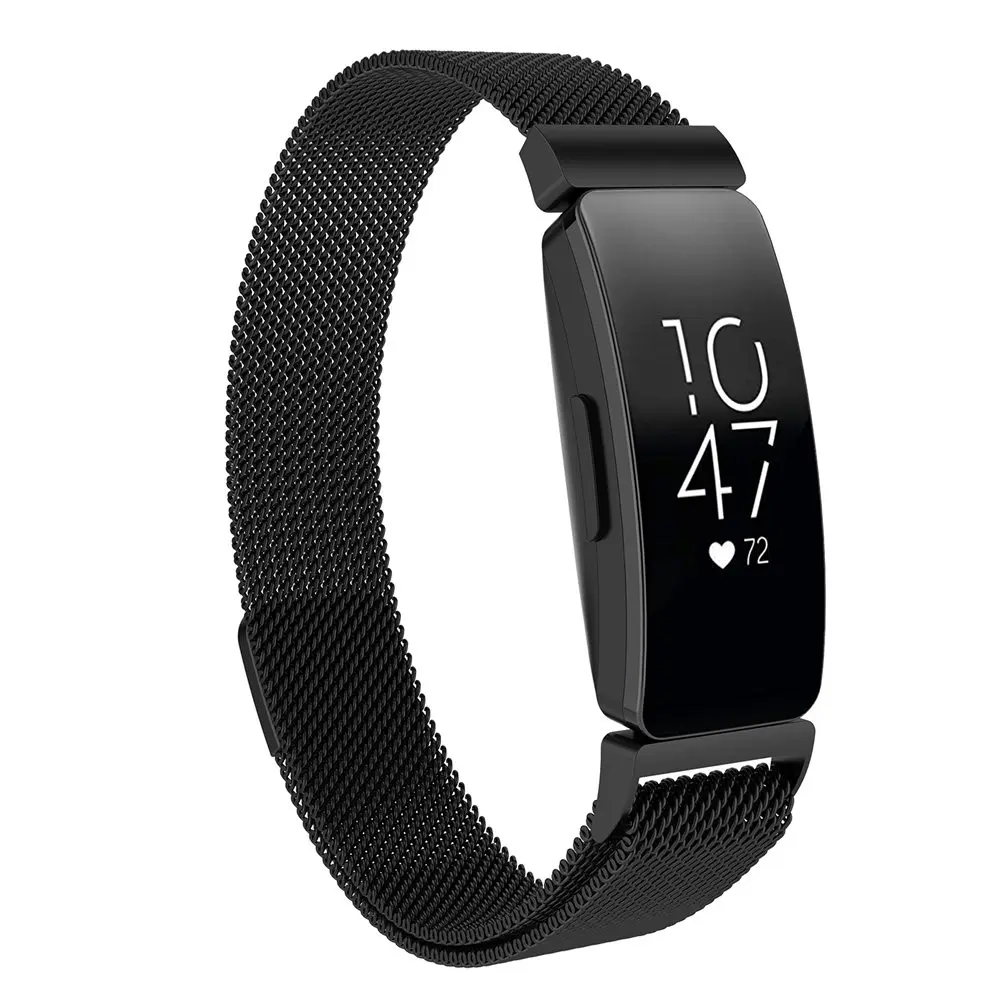 Для Fitbit Inspire HR замена Milanese Loop Магнитный нержавеющая сталь Ремешок Браслет Betl для Fitbit Inspire аксессуары - Цвет: 2