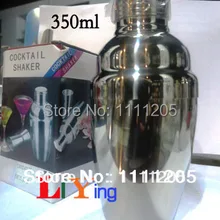 Коктейльные Вечерние из нержавеющей стали 350 мл, бутылка-шейкер, барные инструменты для напитков, Мартини, шейкеры для водки, текила, Джиггер Cerveja Миксер для бара