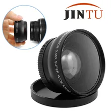 JINTU Универсальный 0,45x58 мм широкоугольный+ макроконверсионный объектив 0,45x58 для DSLR камеры CANON NIKON PENTAX