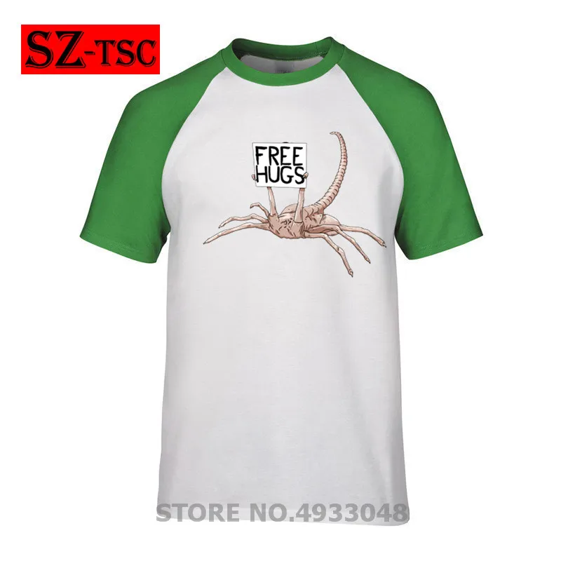 Чужой Скорпион Beg Free Hugs Футболка Мужская Супер Saiyan s сын Новый 2019 Лето Топы Camiseta
