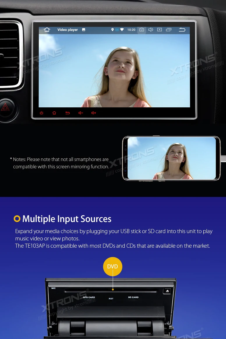 Excellent 10.1" Octa-Core Android 8.0 OS 2 Din Car DVD Multimedia Two Din Car Navigation GPS Double Din Car Radio with 4GB RAM 32GB ROM 11
