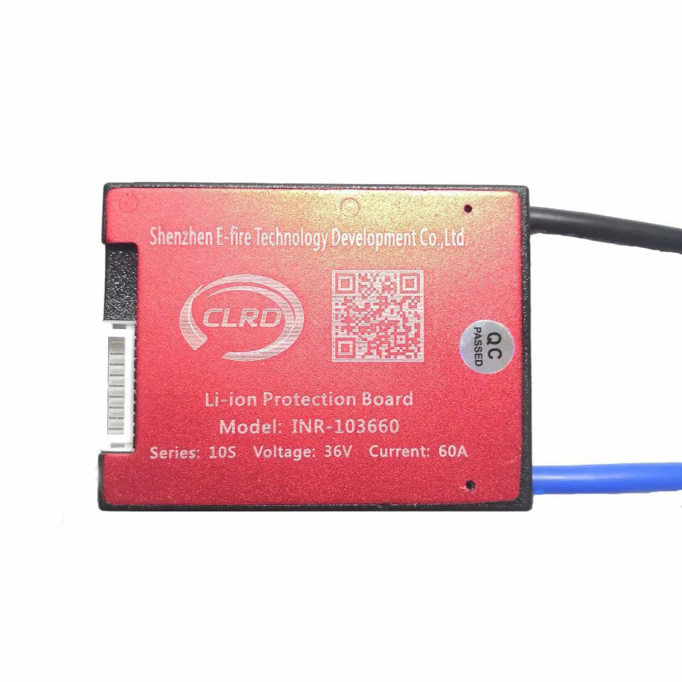 Balanced 10S 36V 15A 25A 35A 45A 60A BMS Protection Circuit Board for 3 7V Li