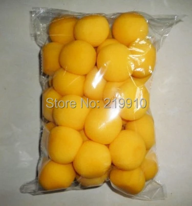 

Free shipping 20 pcs/lot 3.5cm Super Soft Sponge Balls(Yellow) - Close Up Magic/Magic Trick