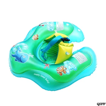

Drop Ship Baby Waist Swimming Ring Inflatable Swim Pool Kids Trainer Safety Aid Infant Life Buoy Rollover Prevention May31