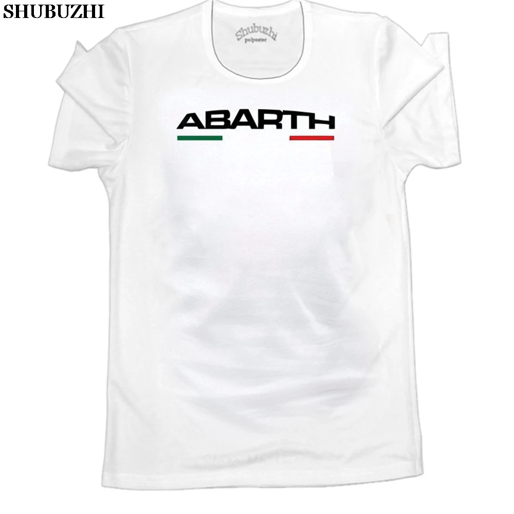 

men t shirt Abarth logo pattern tee shirt cotton brand male top tees boys fashion long sleeve t-shirt autumn style new