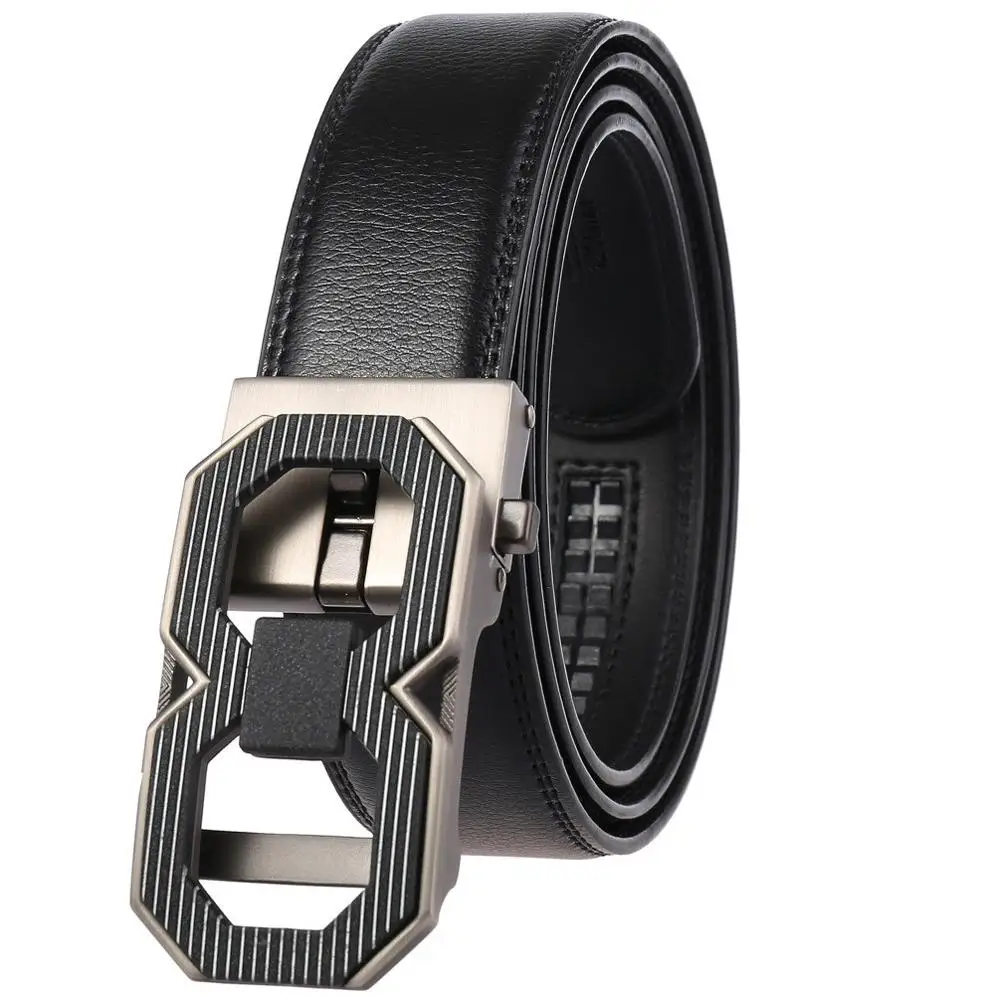 

Luxury Designer Belt for Man Automatic Buckle Men Belts Genuine Leather Strap Male Jeans Cintos Masculinos Ceinture