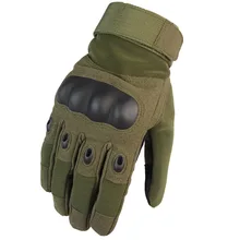 Мужские тактические перчатки с твердыми костяшками, перчатки для охоты, армейская Военная Боевая Стрельба, страйкбол, пейнтбол, сенсорный экран