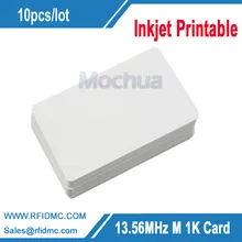 13.56 мГц 1444A 1 К байтов памяти inkjet printable карты для espon принтер, Canon принтер