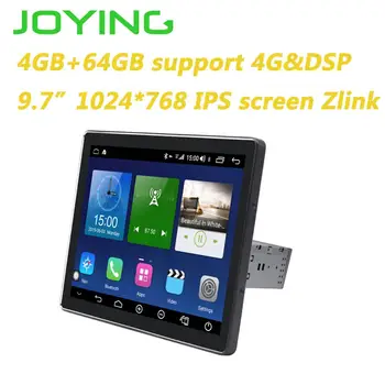 

JOYING one din 9.7 inch IPS screen car radio Android 8.1 stereo 4GB ram 64GB univeral head unit 1024*768 Support 3G/4G DSP WIFI