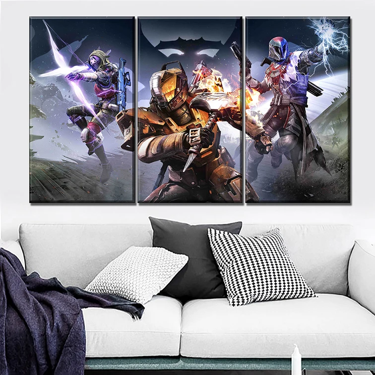 Игровой плакат 3 шт. домашняя декоративная картина Destiny The Take King настенные картины
