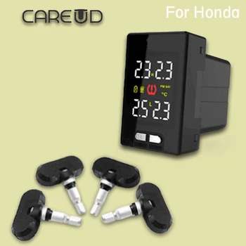 

TPMS for Honda Car Tire Pressure Monitoring Systems TPMS Wireless +4 pcs Built-IN Sensors Free Shipping