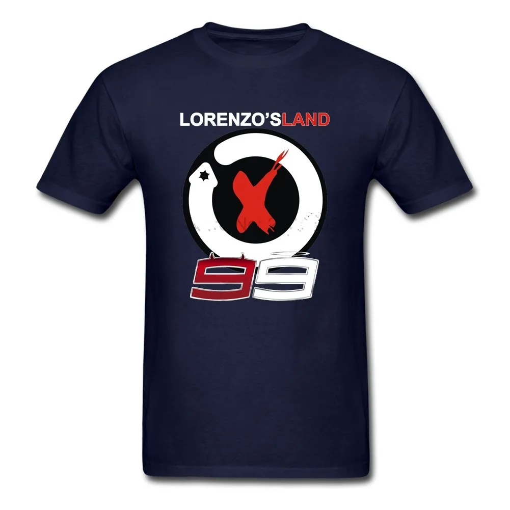 Free Shipping Men T Shirt T-Shirts Lorenzo's Land Tshirt Man Moto Tees For Adult | Мужская одежда