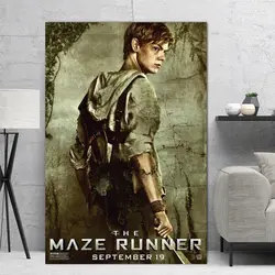 Maze Runner Movie Art Шелковый плакат картины Домашний Декор стены Печать