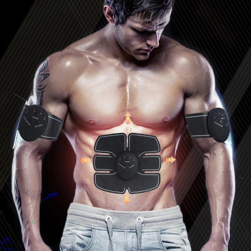 Abdominal Wireless Machine Electric Muscle Stimulator Stimulation ABS EMS Trainer Fitness font b Weight b font