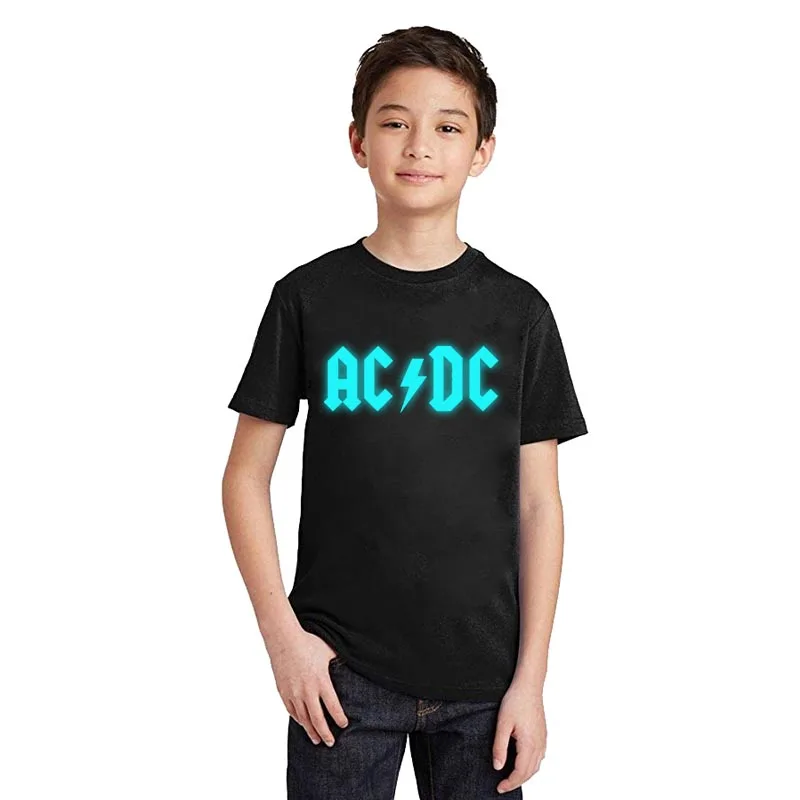 

LYTLM AC DC Tshirt Fille Toddler Girl Tops Kids Shirts Rock Camiseta Infantil Kids Girls Long SleeveT Shirts Baby Boy Clothes