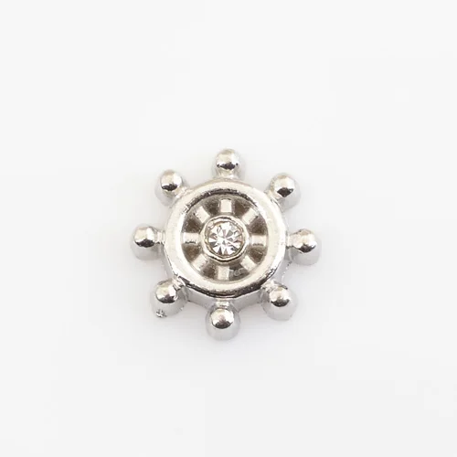 

The rudder, Floating charms,Fit floating charm lockets, FC0066