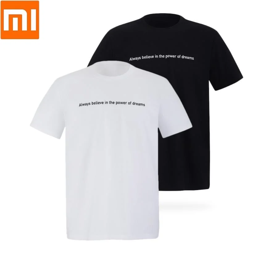 

Xiaomi MITOWNLIFE Comfort Short Sleeve T-Shirt Soft skin Solid color breathable Round neck Summer dress