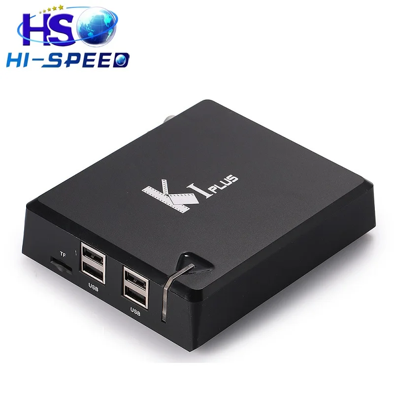 [Genuine] K1 KI PLUS + S2 T2 Amlogic S905 1G 8G QuadCore 4k 64-bit Android 5.1 TV BOX kodi Support DVB-T2 DVB-S2 Ccamd Newcamd 