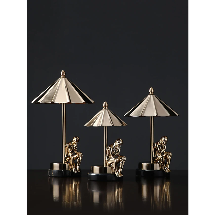 

Modern abstraction Crafts Creative thinker arts Simplicity Figurines & Miniatures abstract Ornament fashion Home wedding Decor