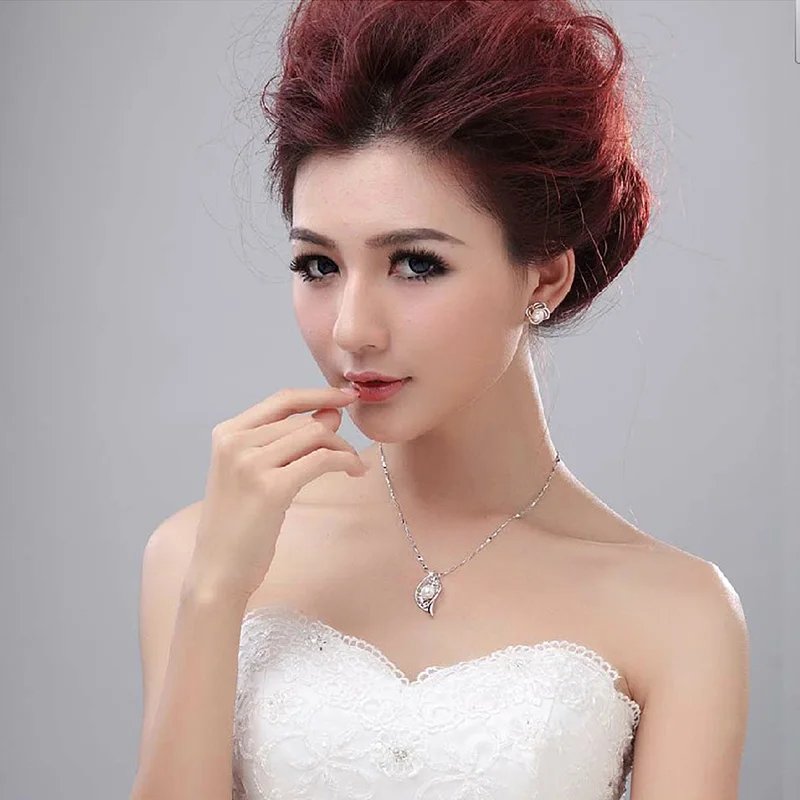 Женские серьги гвоздики из серебра 925 пробы с жемчугом|stud earrings|earring studs earringsearrings