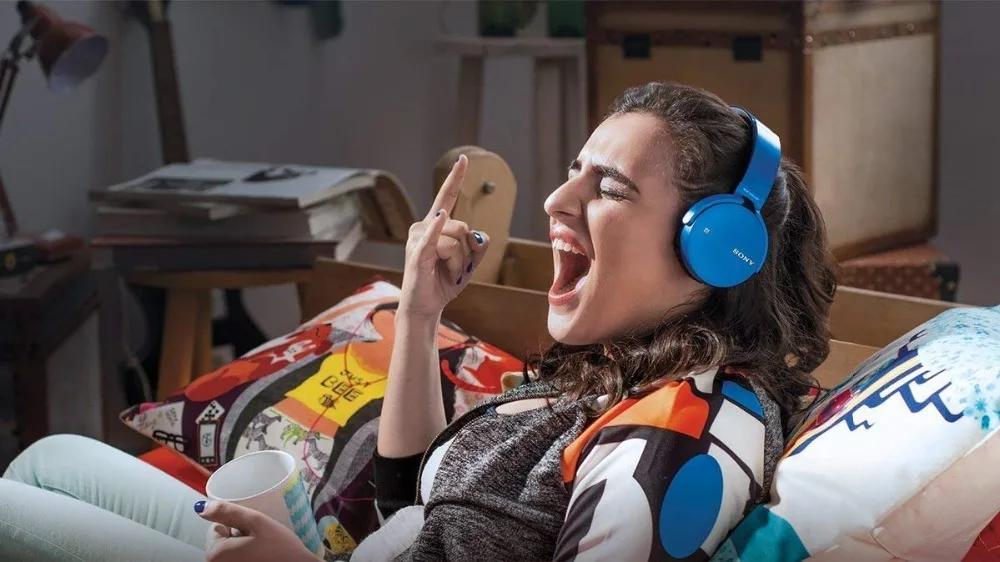 Беспроводные наушники SONY MDR XB650BT EXTRA BASS Bluetooth NFC с микрофоном NFC|Наушники и