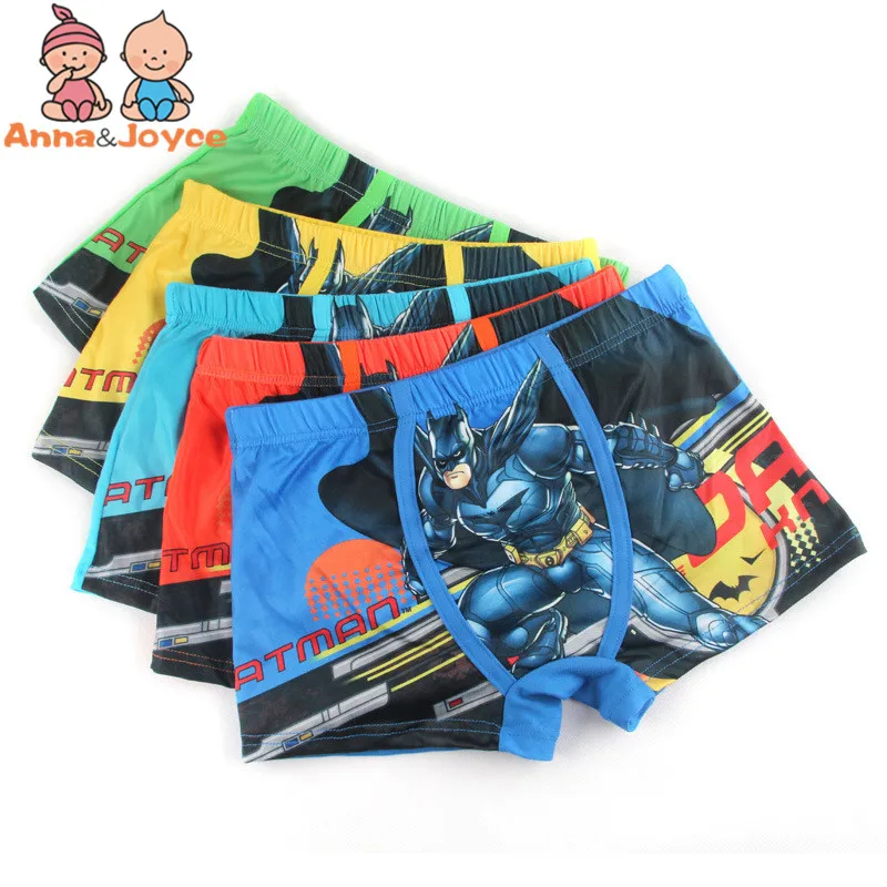 10 pc/lot Mémoires pour les Garçons Enfants Sous-Vêtements Culottes infantile boxers shorts Voitures Train Coton Image de Bande Dessinée enfants sous-vêtements (lot de 10)