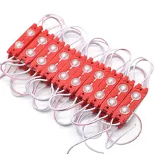 12 в 1 вт высокий модуль питания led боковое освещение 5730 Светодиодные лампы водонепроницаемые линзы светодиодные модули полосы света для рекламные вывески