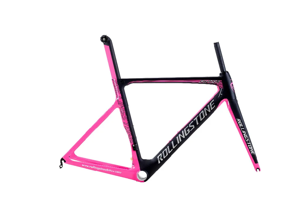 Rolling Stone FINDER UCI рама для велосипеда, углеродная рама для шоссейного велосипеда, aero frameset 700C 45 47 см, розовая Гоночная рама toray T800, Ультралегкая