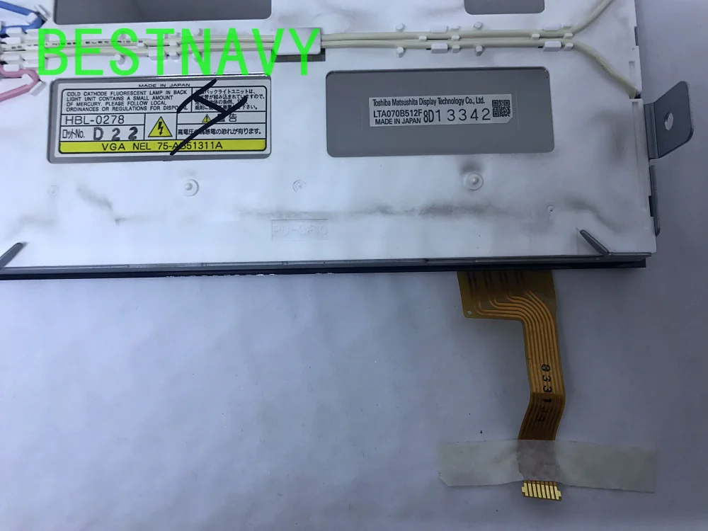  /  7  LTA070B512F TFT LCD ÷  +  ڵ GPS ׺̼  ġ ũ Ÿ 