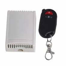 DC12V 2 Canais Interruptor de Controle Remoto Código de Aprendizagem 433 Mhz Universal