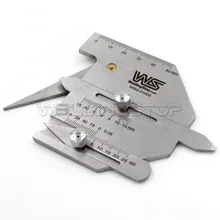 HJC-60 сварной шов высота сварочный шов разрыв линейка Gage метрический сварочный датчик инспекционный инструмент WS