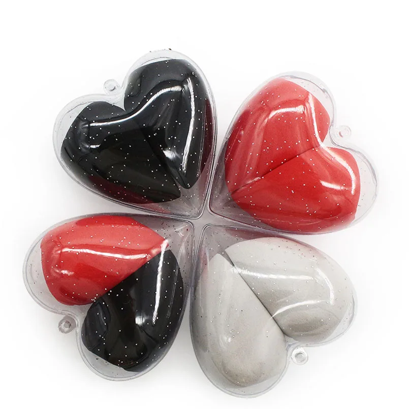 2 шт Косметические пуховки спонж для нанесения пудры Жидкая Основа косметические спонжи макияж затяжки косметические инструменты больше в воде эпонж для макияжа