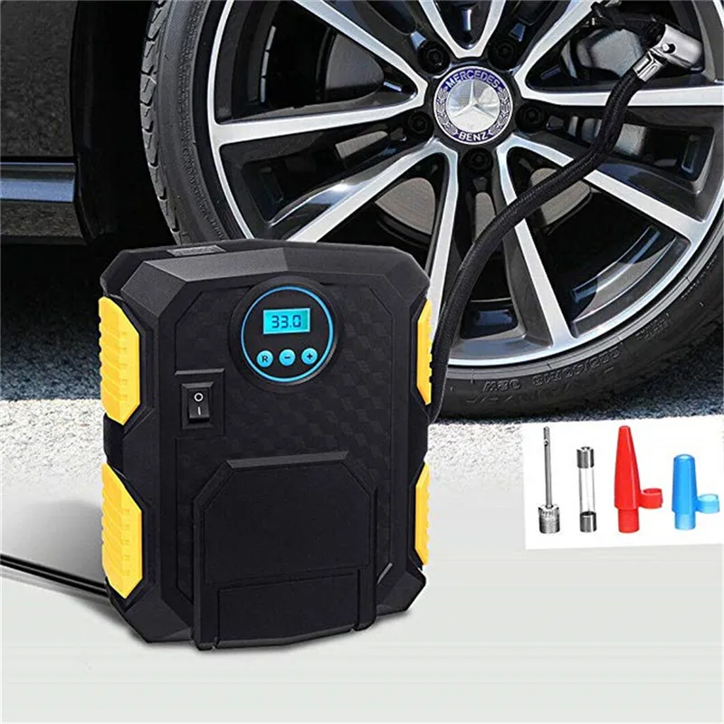 digital car tyre air compressor
