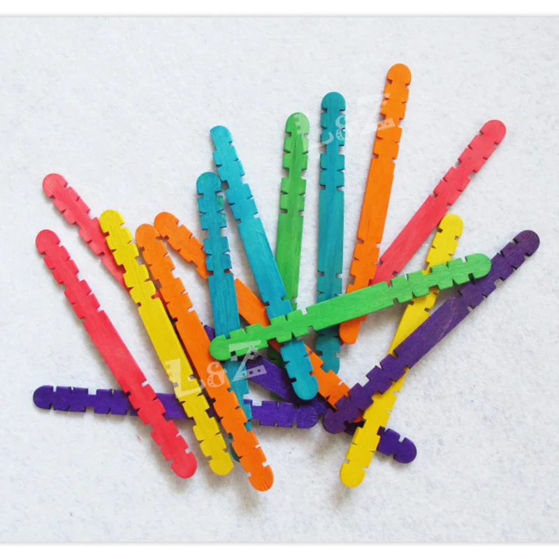 Ice-cream Sticks Popsicle Stick for Kids DIY crafts  (15)