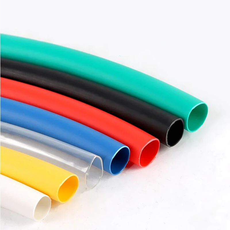 

1 meter heat shrinkable tube color random combustion-proof insulation waterproof