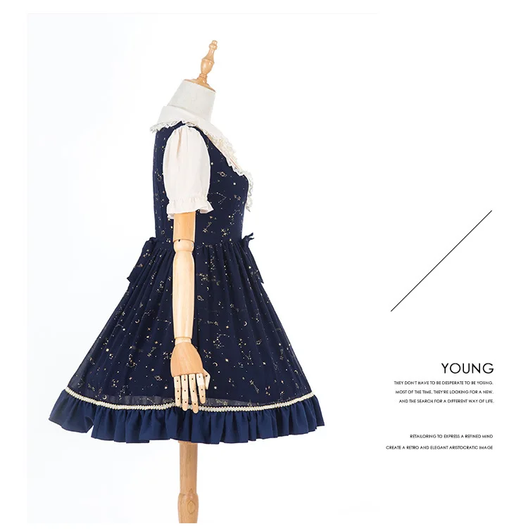 Lolita Jurken Prinses Rok Ster Lolita Rok Stardust Jurken Zachte Meisje Japanse Lolita Dagelijkse Jurken Lolita Jurken Prinses Rok Ster Lolita Rok Stardust Jurken Zachte Meisje Japanse Lolita Dagelijkse Jurken