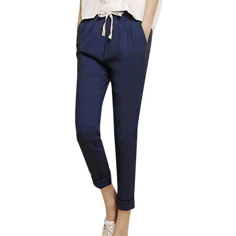 New Women Casual Harajuku Spring Autumn Long Trousers