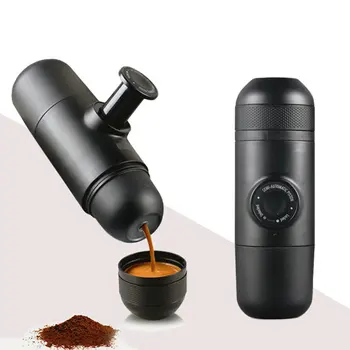 

Mini Portable Compact Manual Espresso coffee Maker Hand Coffee Machine Cappuccino For Home espresso coffee maker coffee powder