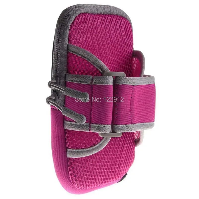 Universal Sport Running Riding Arm Band Case For Cell Phone Holder Zipper Bag-17