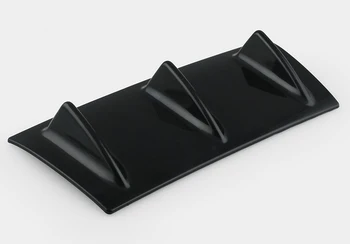 

Brand New 35.5CM Sharp Fin Chassis Deflector Bumper Sticker Car Styling Exterior Wind Net Refitting Auto Accessory Decoration
