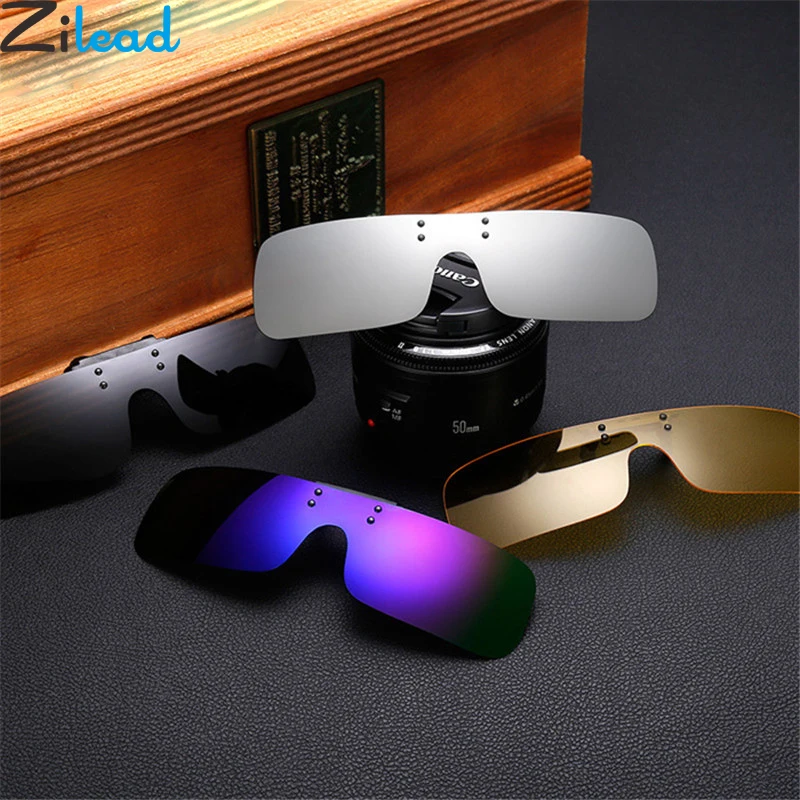 

Zilead Polarized Clip On Sunglasses Short Sight Driving Night Vision Lens Anti-UVA Anti-UVB Outdoor Sunglasses Clip Unisex