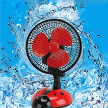 Onezili Мини Божья коровка вентилятор милый Портативный Гибкий Рабочий стол офисный Домашний Вентилятор