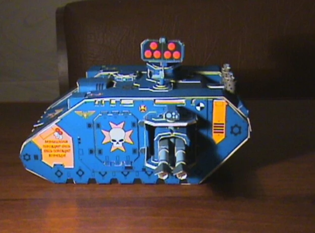 Land Raider Helios3D бумажная модель DIY