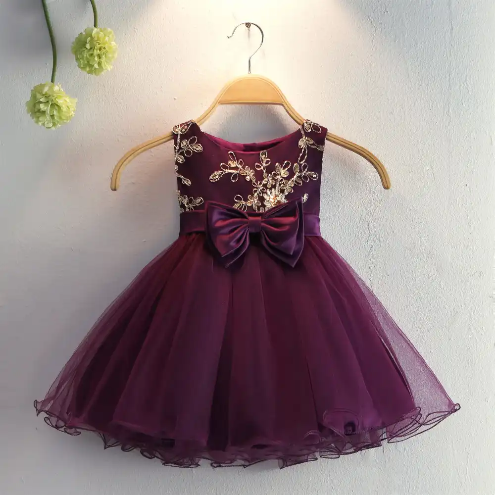Dark Purple Dress Toddler